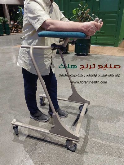 واکر چرخدار ایستاده برای سالمند، واکر چرخدار ایستاده، واکر سالمندان، واکر بیمار، واکر چهار چرخ بیمار، واکر چهار چرخ معلولین، رولیتر ، رولیتر چهار چرخ، رولیتر 4 چرخ، واکر چهار چرخ رولیتر، رولیتر سالمندان، ترنج هاث، تجهیزات کمک حرکتی سالمند